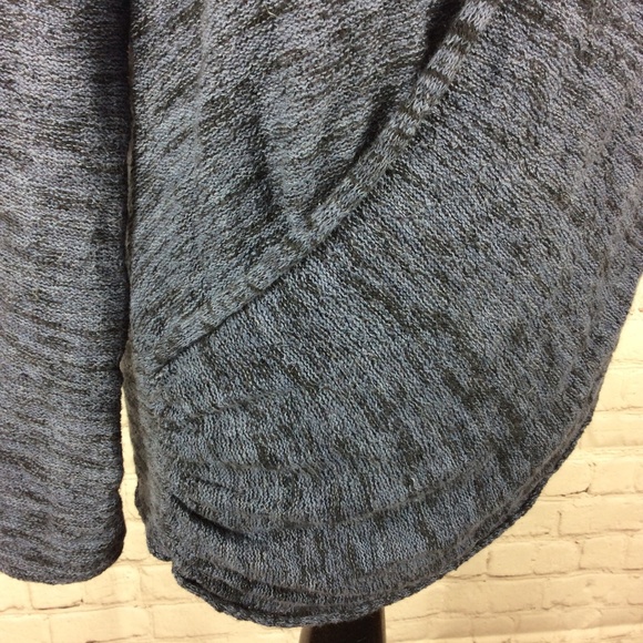 Free People Gotham Faux Wrapped Sweater Navy M - Picture 6 of 8